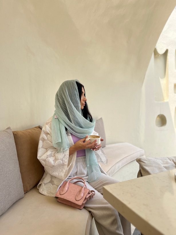 شال کندی ارگانزا - فروشگاه هیبو دیزاین