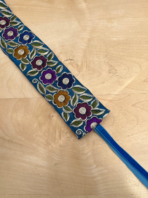 کمربند سوزن دوزی flower